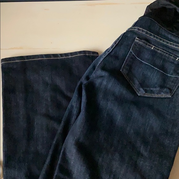Paige Maternity Laurel Canyon Boot Cut Like New 25 - Picture 2 of 7